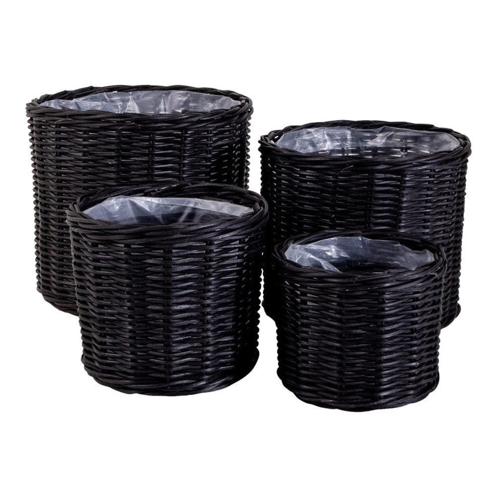 House Nordic Korg Bogor Svart Rotting 4-pack SKU HOU-4401121 EAN 5713917009428