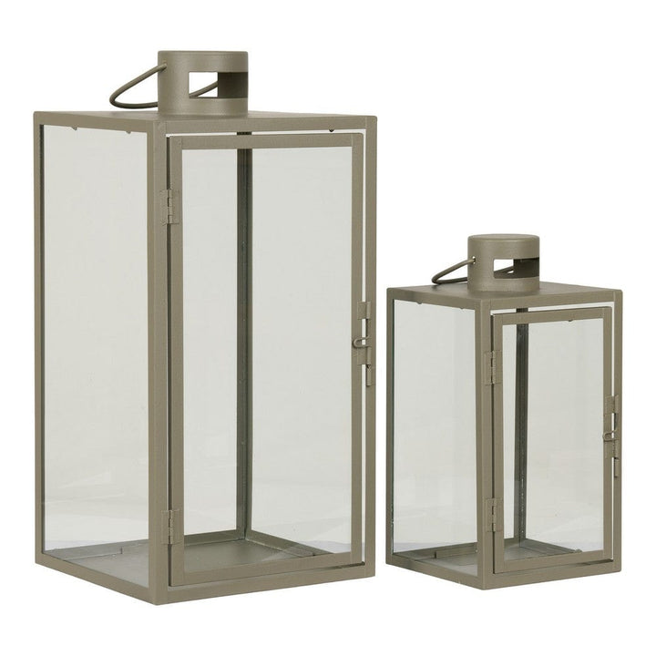 House Nordic Lanterna Corfu 2-pack Grön SKU HOU-6407521 EAN 5713917019816
