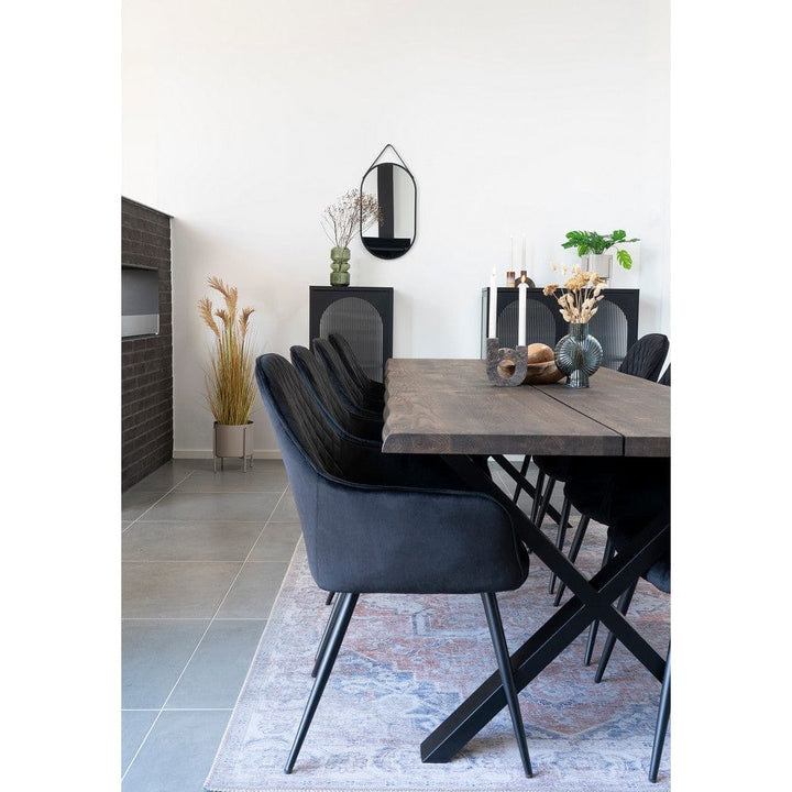 House Nordic Matstol Harbo Sammet 2-pack SKU EAN