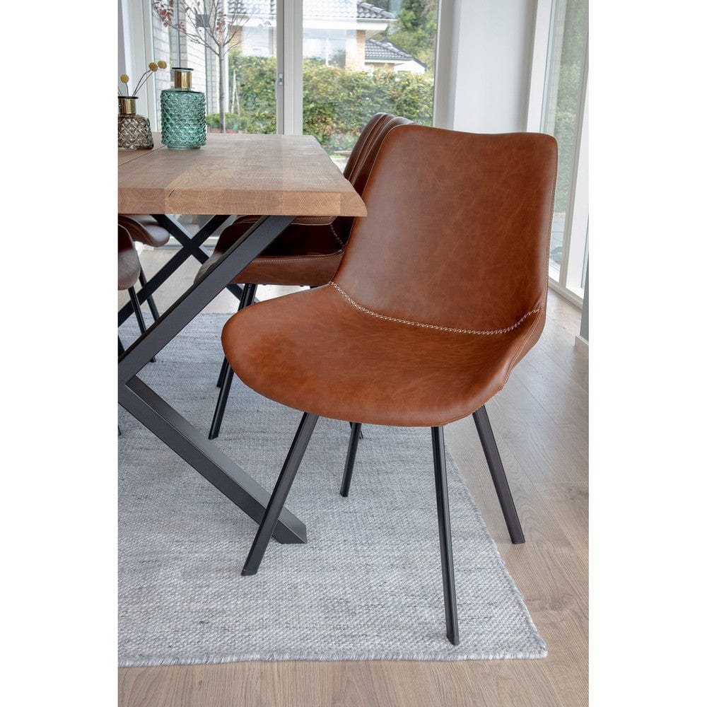 House Nordic Matstol Memphis PU 2-pack SKU EAN