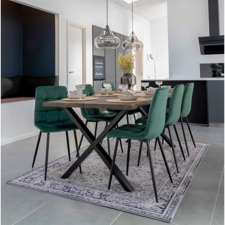 House Nordic Matstol Middelfart Sammet 2-pack SKU EAN