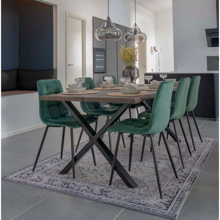 House Nordic Matstol Middelfart Sammet 2-pack SKU EAN