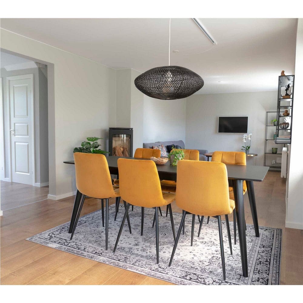 House Nordic Matstol Middelfart Sammet 2-pack SKU EAN