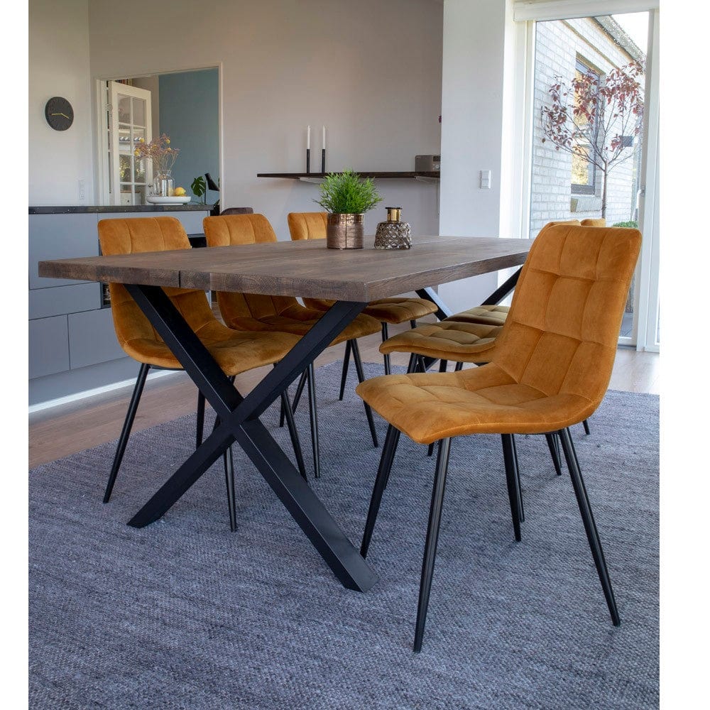 House Nordic Matstol Middelfart Sammet 2-pack SKU EAN