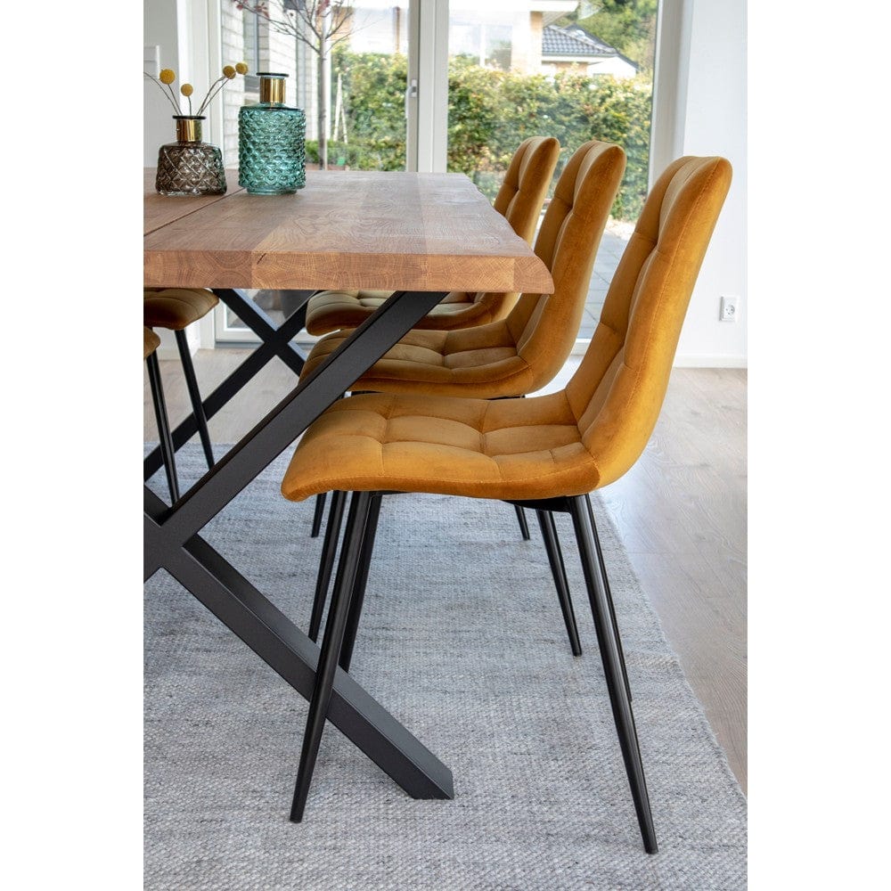 House Nordic Matstol Middelfart Sammet 2-pack SKU EAN