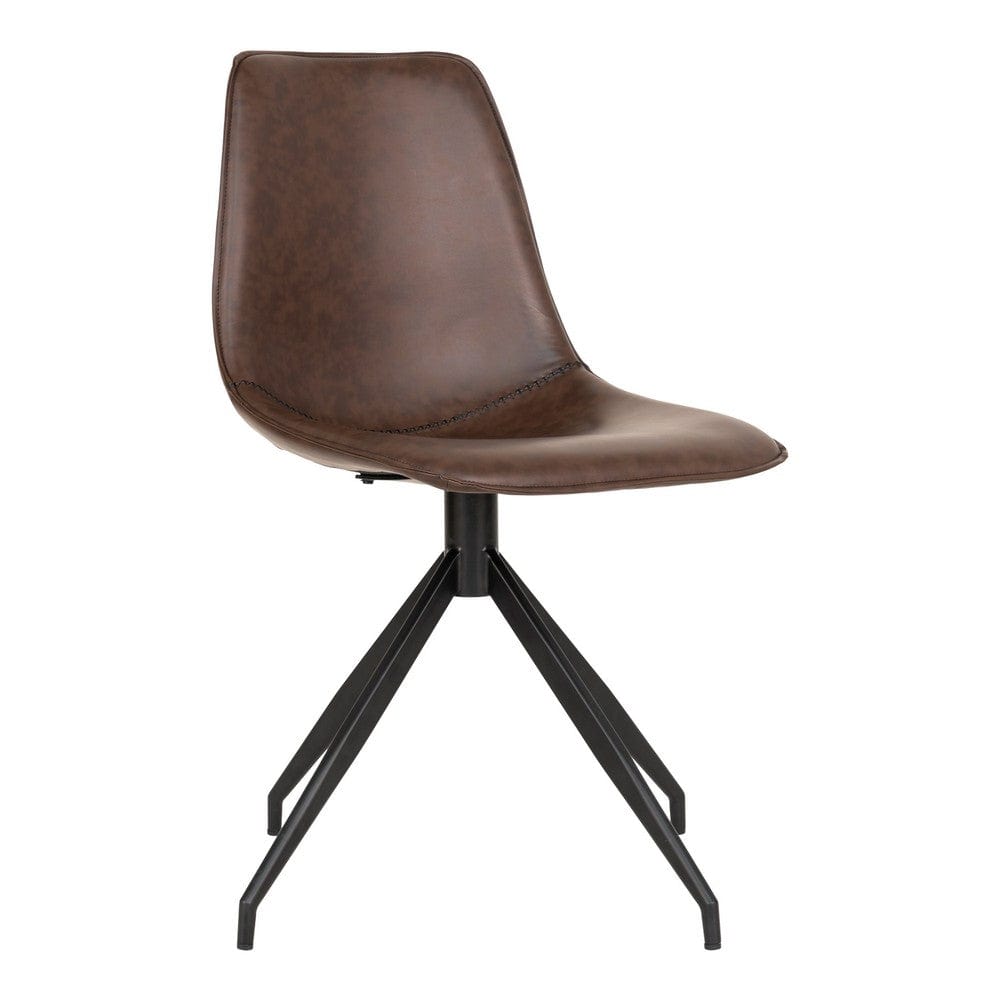 House Nordic Matstol Monaco PU 2-pack Brun SKU HOU-1001280 EAN 5713917018451