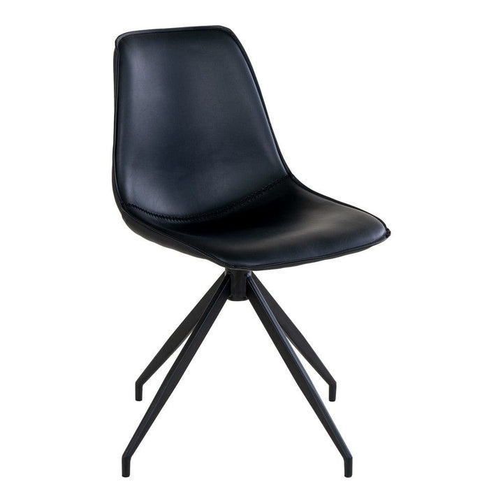 House Nordic Matstol Monaco PU 2-pack Svart SKU HOU-1001281 EAN 5713917018468