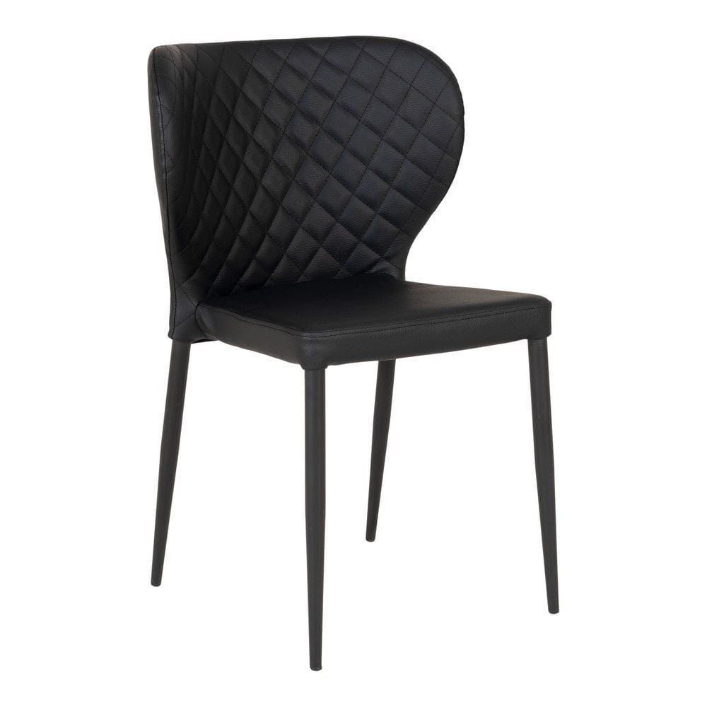 House Nordic Matstol Pisa PU 2-pack Svart SKU HOU-1001292 EAN 5713917018499
