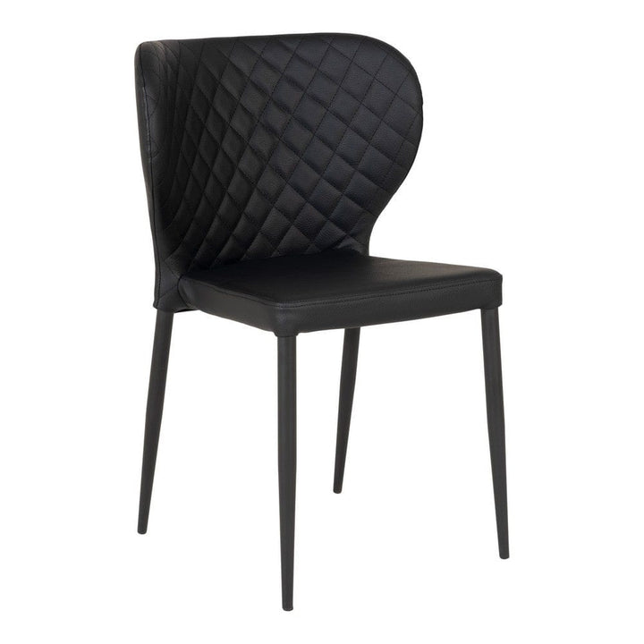 House Nordic Matstol Pisa PU 2-pack Svart SKU HOU-1001292 EAN 5713917018499