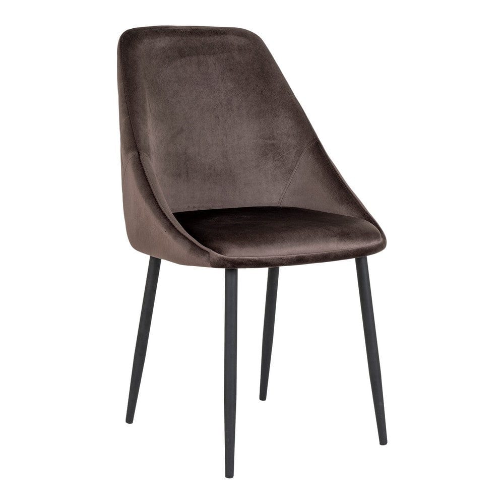 House Nordic Matstol Porto Sammet 2-pack Brun SKU HOU-1001272 EAN 5713917015641