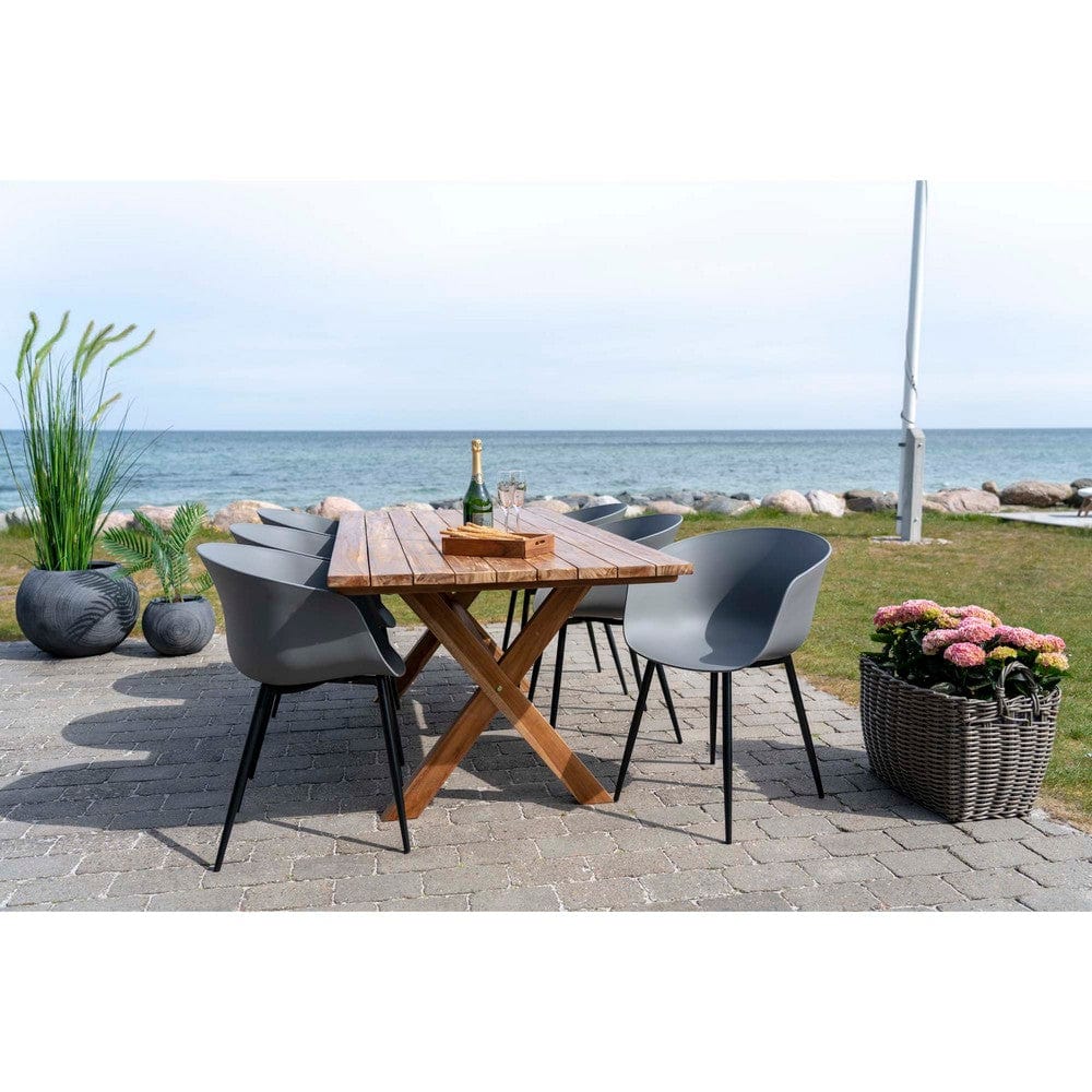 House Nordic Matstol Roda Grå 2-pack SKU HOU-7001127 EAN 5713917003938