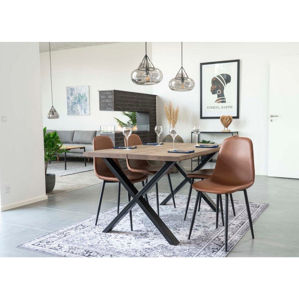 House Nordic Matstol Stockholm PU 2-pack SKU EAN