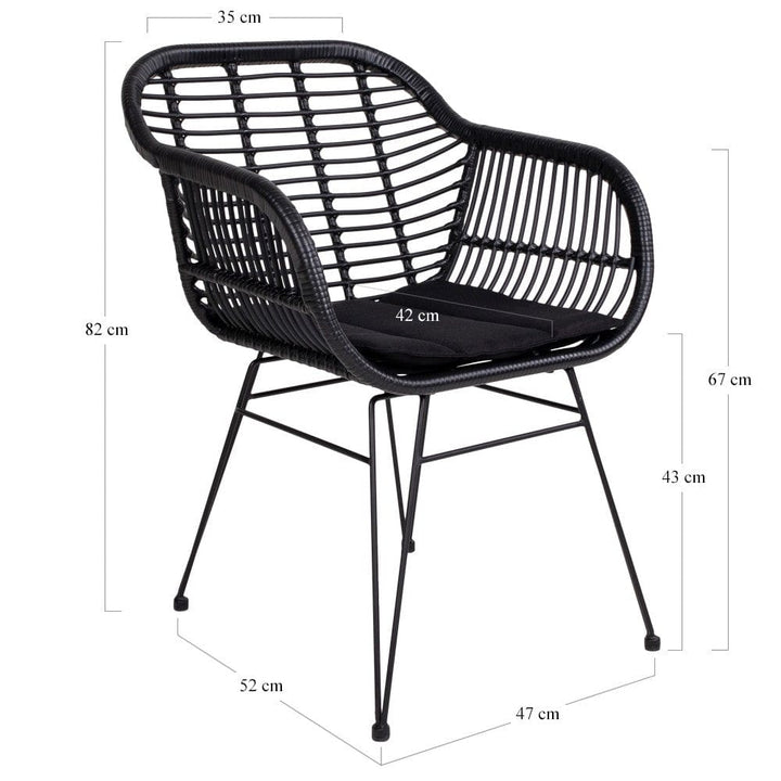House Nordic Matstol Trieste 2-pack SKU EAN