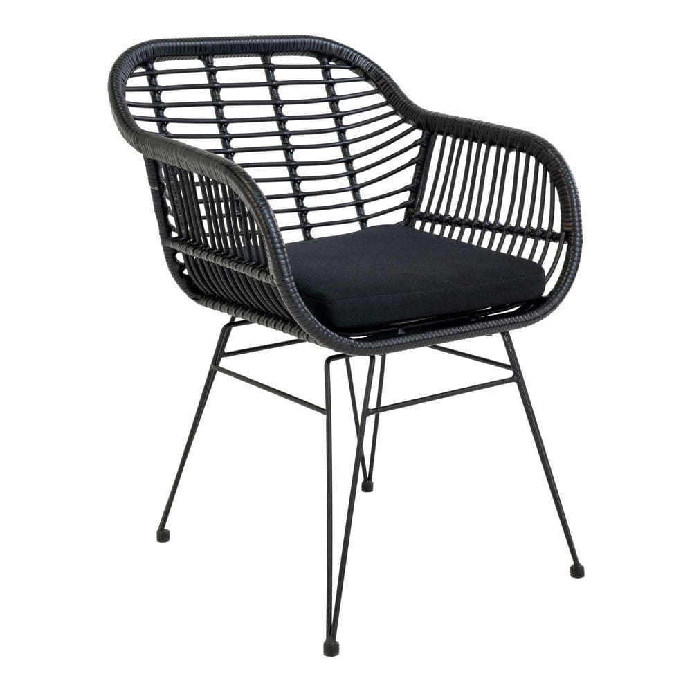 House Nordic Matstol Trieste 2-pack Svart SKU HOU-7001051 EAN 5713917006779