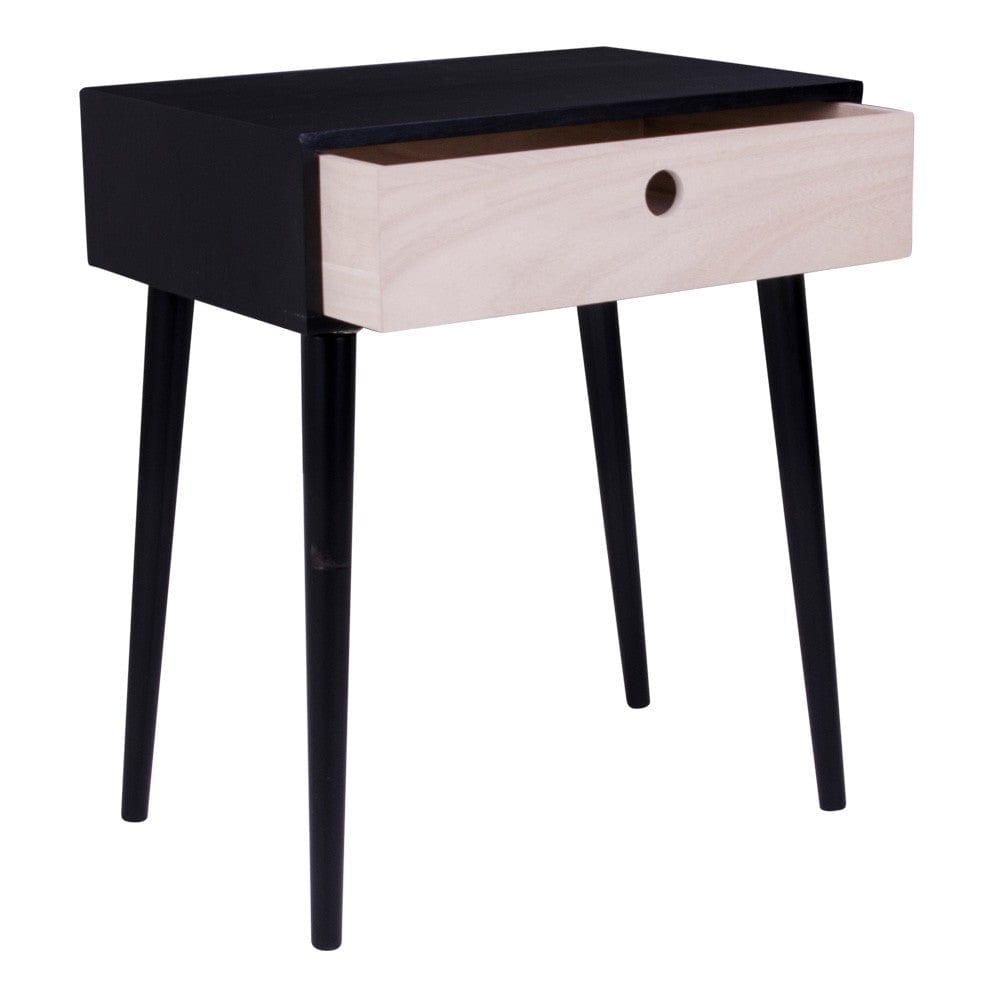 House Nordic Sängbord Parma Svart SKU HOU-3704940051 EAN 5713917010721