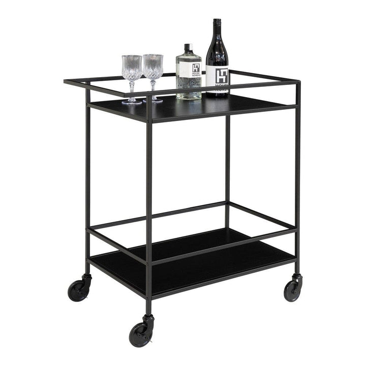 House Nordic Serveringsvagn Vita Svart SKU HOU-2101530 EAN 5713917008889