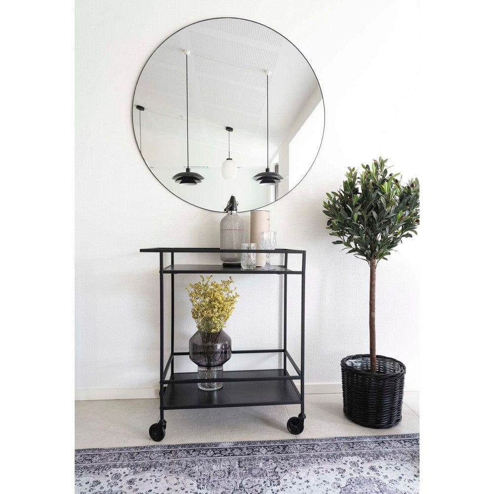 House Nordic Serveringsvagn Vita Svart SKU HOU-2101530 EAN 5713917008889