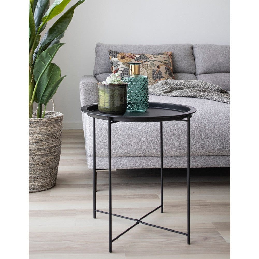 House Nordic Sidobord Bastia Svart SKU HOU-2101350 EAN 5713917002450