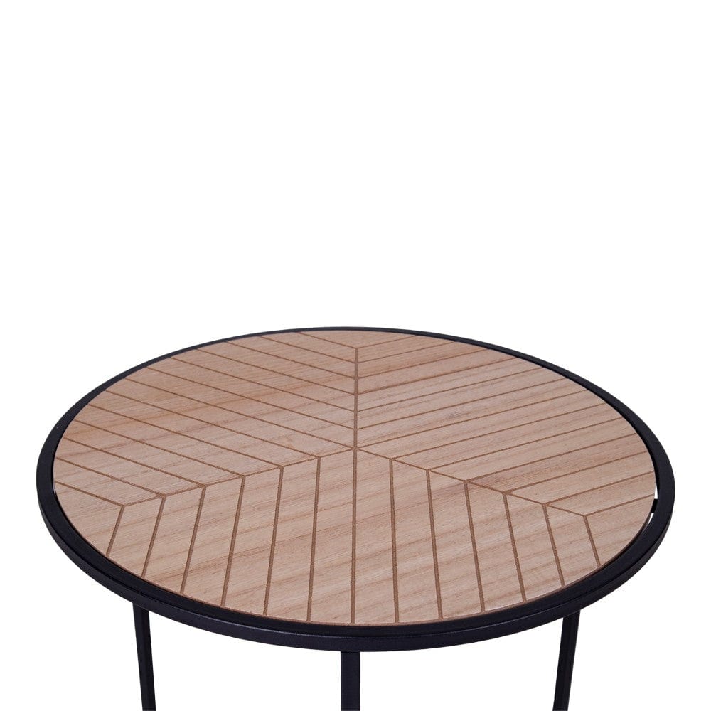 House Nordic Sidobord Bergamo Rund SKU HOU-2101380 EAN 5713917004027