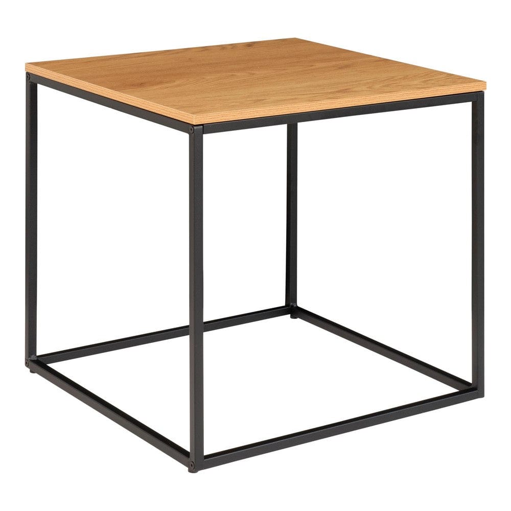 House Nordic Sidobord Vita Svart/Ek SKU HOU-2101405 EAN 5713917008834