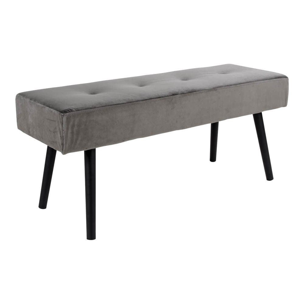House Nordic Sittbänk Skiby Grå/Svart SKU HOU-1401005 EAN 5713917005659