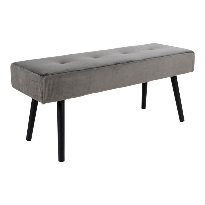 House Nordic Sittbänk Skiby Grå/Svart SKU HOU-1401005 EAN 5713917005659