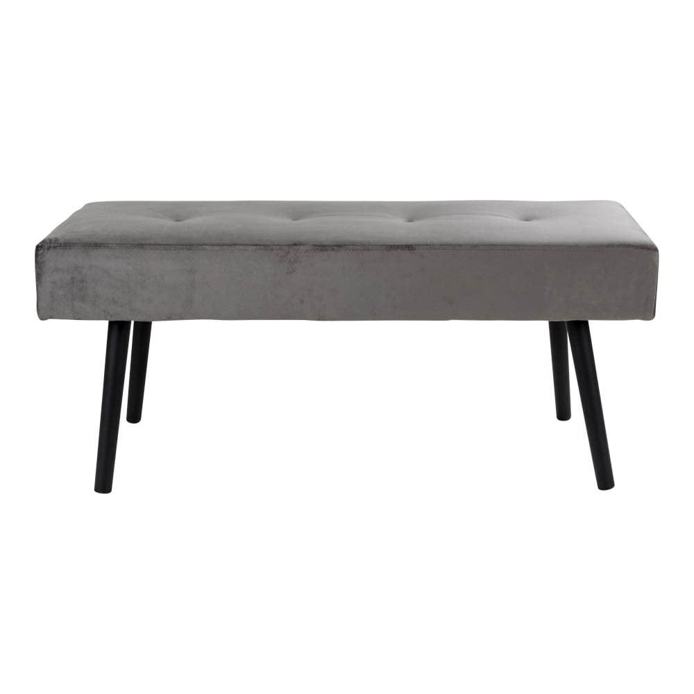 House Nordic Sittbänk Skiby Grå/Svart SKU HOU-1401005 EAN 5713917005659