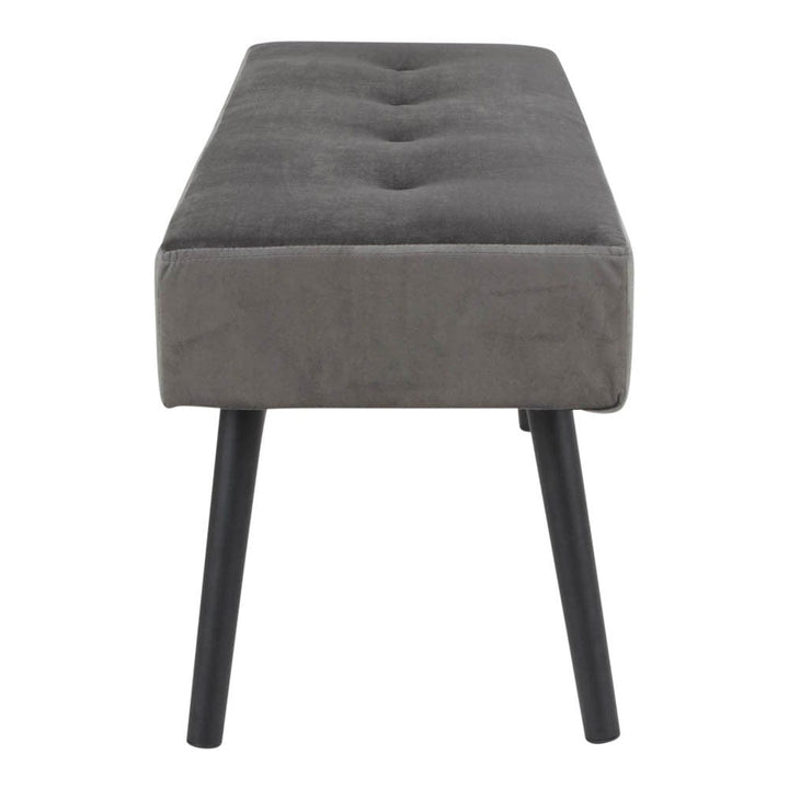 House Nordic Sittbänk Skiby Grå/Svart SKU HOU-1401005 EAN 5713917005659