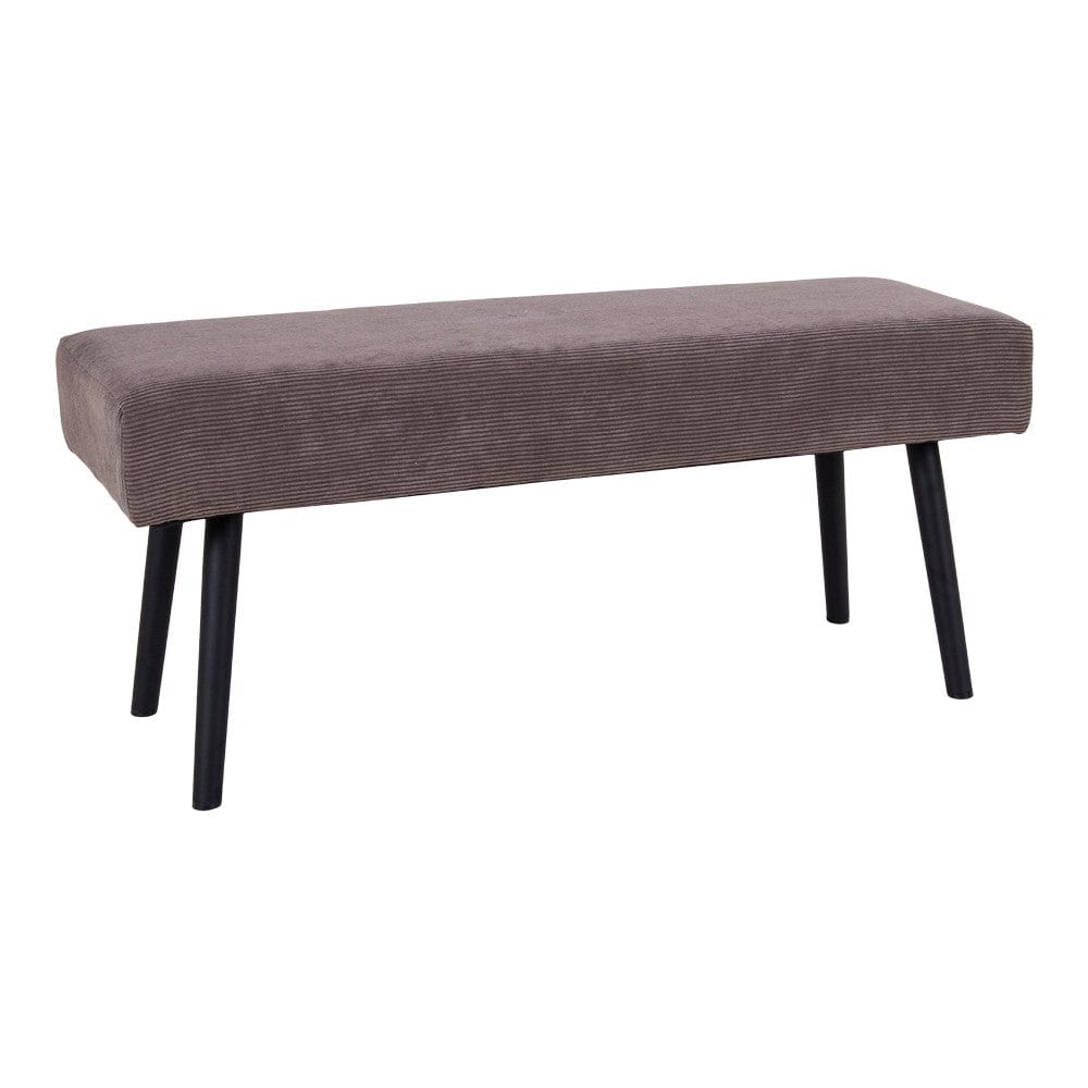 House Nordic Sittbänk Skiby Manchester Grå/Svart SKU HOU-1401221 EAN 5713917003273