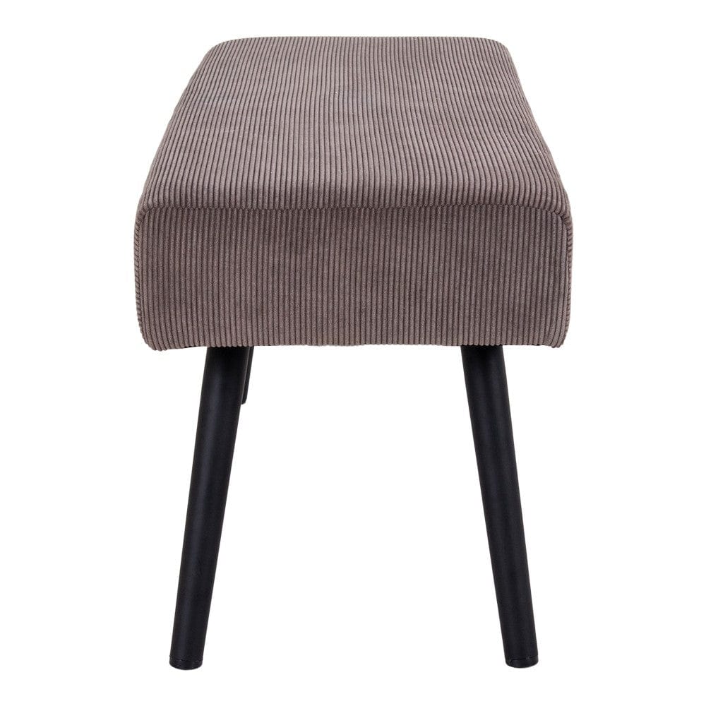 House Nordic Sittbänk Skiby Manchester Grå/Svart SKU HOU-1401221 EAN 5713917003273