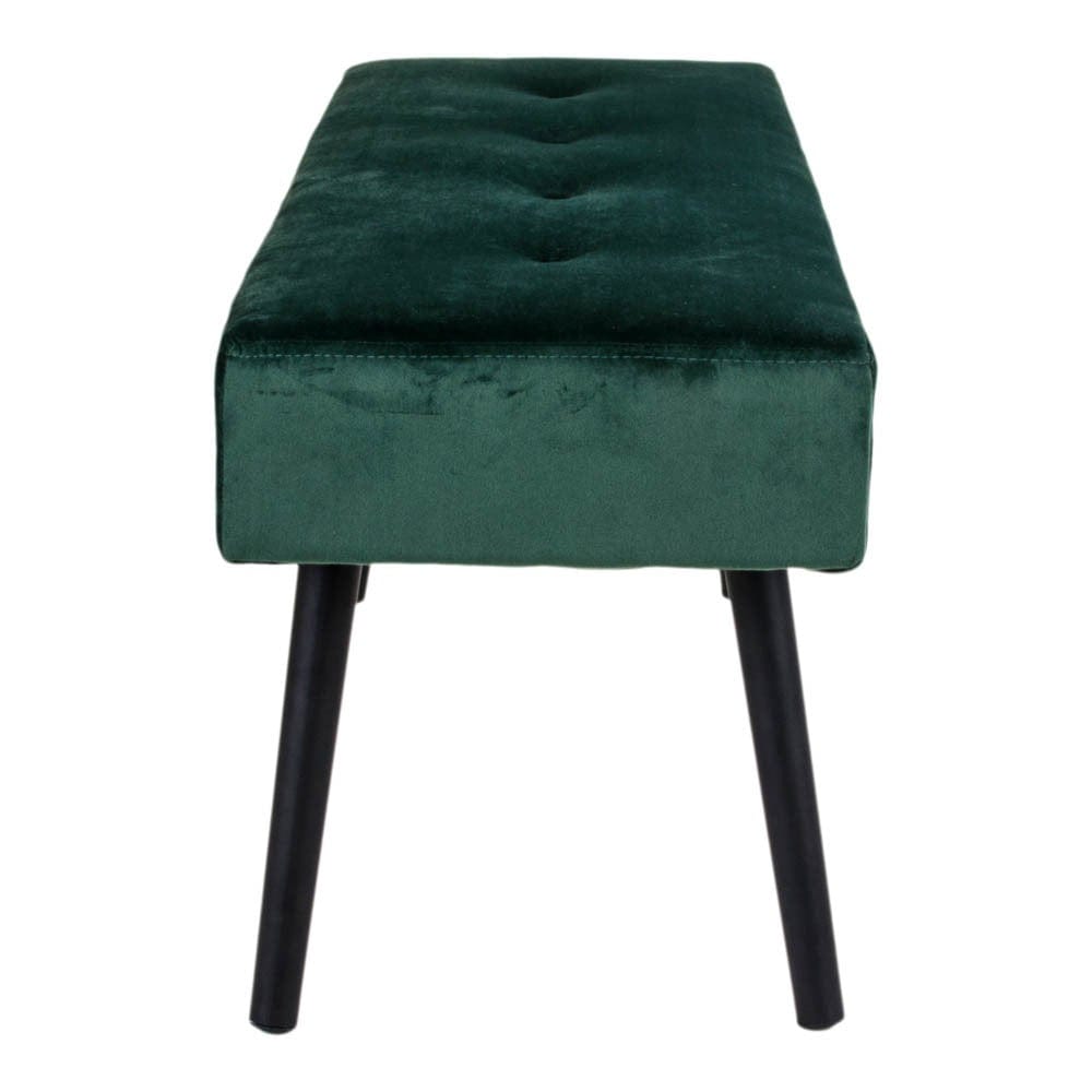 House Nordic Sittbänk Skiby Mörkgrön/Svart SKU HOU-1401004 EAN 5713917005642