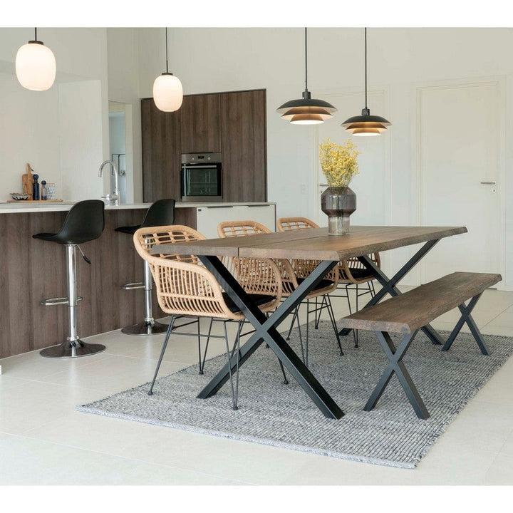 House Nordic Sittbänk Toulon Rökt ek SKU HOU-1401210 EAN 5713917005208