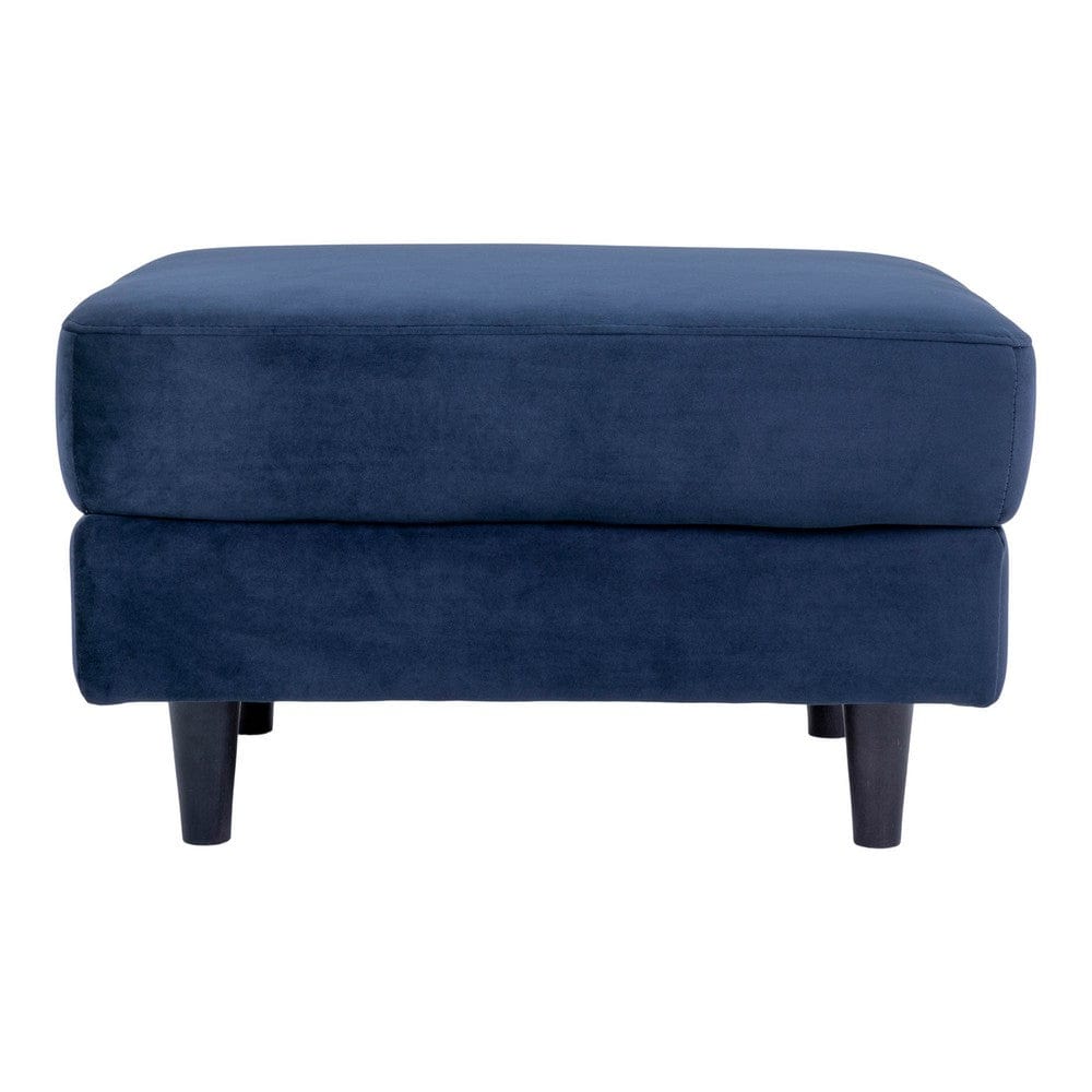 House Nordic Sittpuff Bologna Mörkblå/Svart SKU HOU-1501534 EAN 5713917008360
