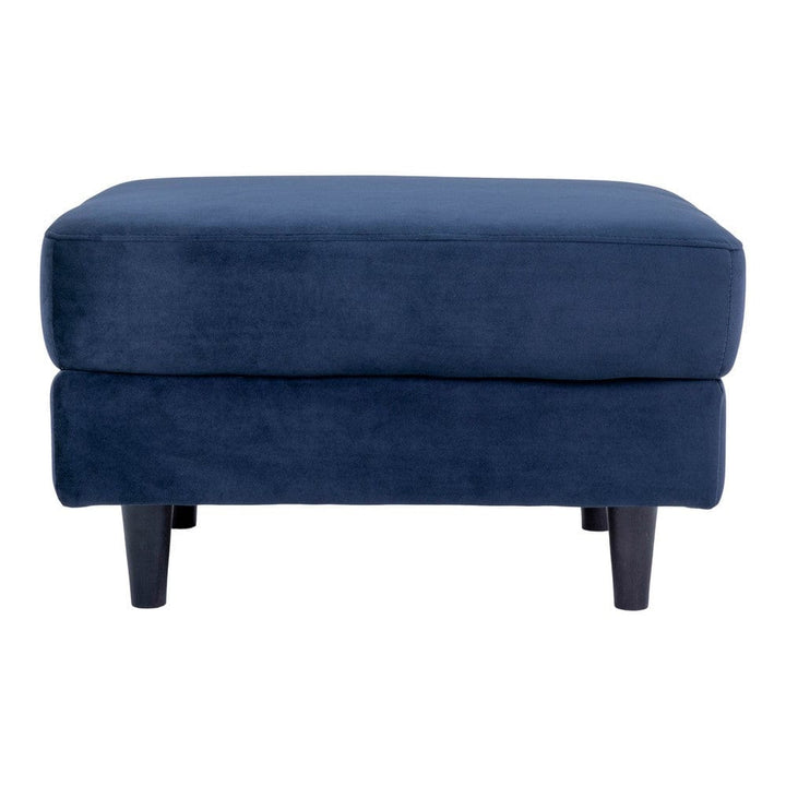 House Nordic Sittpuff Bologna Mörkblå/Svart SKU HOU-1501534 EAN 5713917008360
