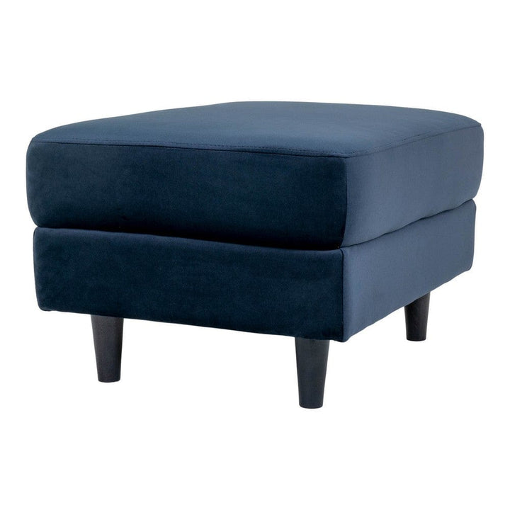 House Nordic Sittpuff Bologna Mörkblå/Svart SKU HOU-1501534 EAN 5713917008360