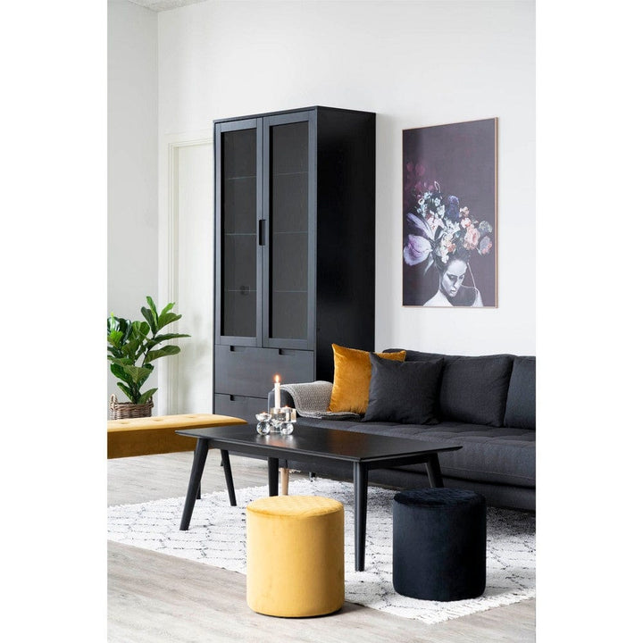 House Nordic Sittpuff Ejby Svart SKU HOU-1501109 EAN 5713917003334