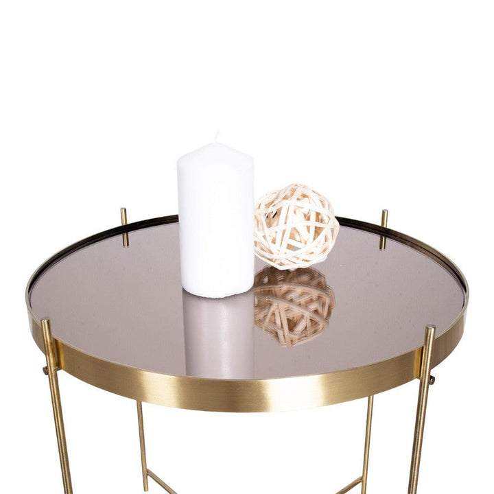 House Nordic Soffbord Venezia Mässing 48cm SKU HOU-2101101 EAN 5713917002030