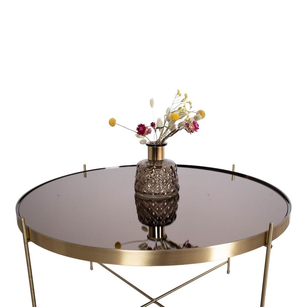 House Nordic Soffbord Venezia Mässing 70cm SKU HOU-2101201 EAN 5713917002054