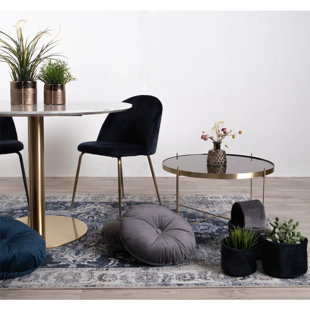 House Nordic Soffbord Venezia Mässing 70cm SKU HOU-2101201 EAN 5713917002054