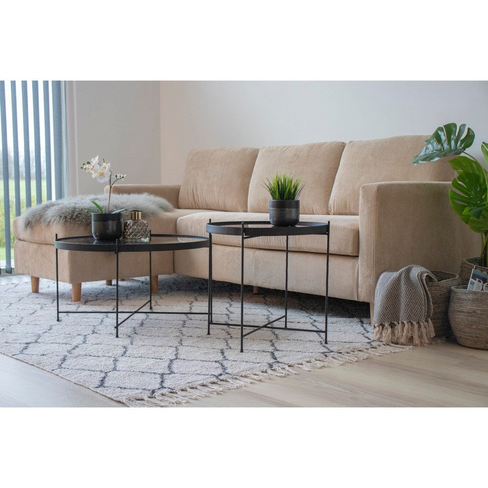 House Nordic Soffbord Venezia Svart 48cm SKU HOU-2101100 EAN 5713917009312