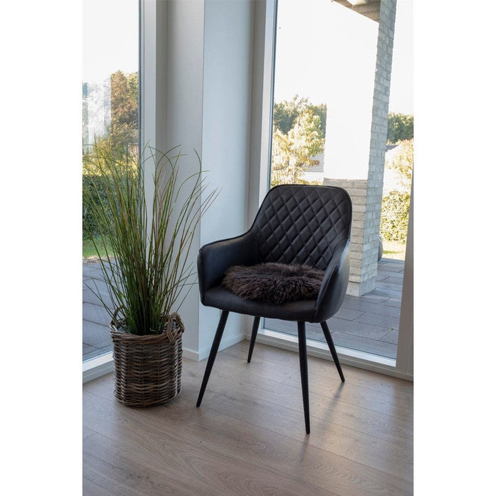 House Nordic Stolsdyna Lammskinn Brun SKU HOU-3981015 EAN 5713917147861