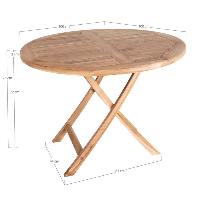 House Nordic Trädgårdsbord Oviedo SKU HOU-7501080 EAN 5713917015306