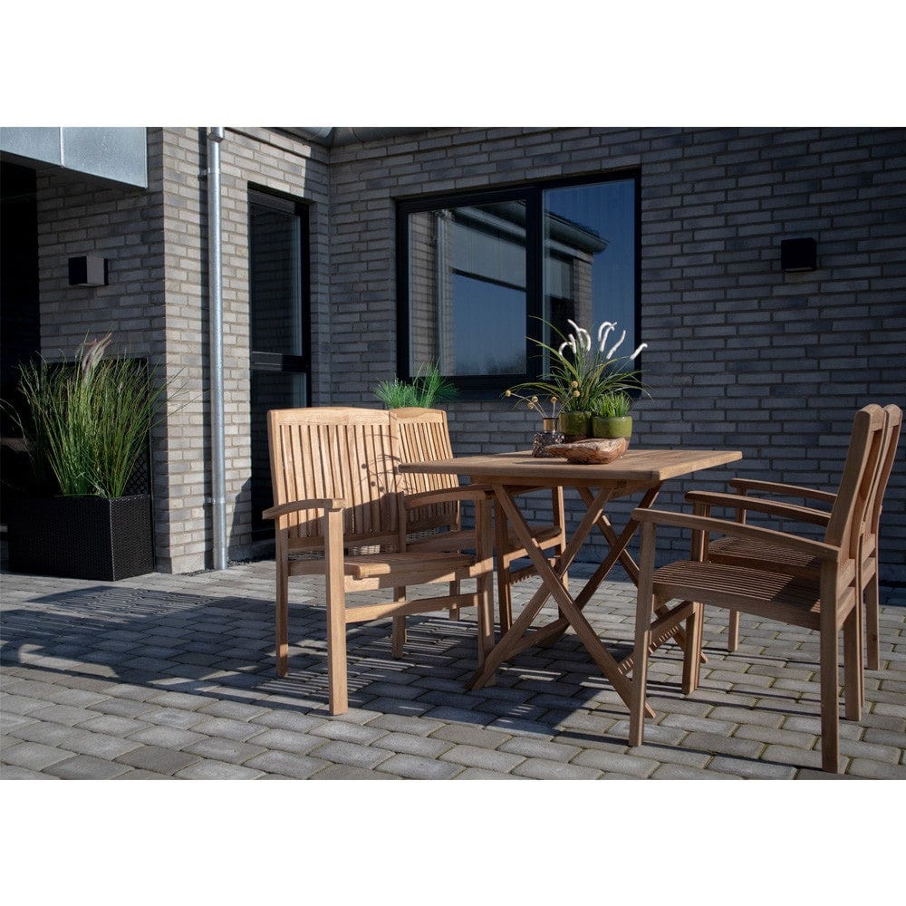 House Nordic Trädgårdsbord Oviedo Teak SKU HOU-7501060 EAN 5713917007714