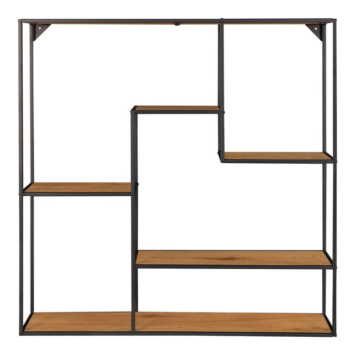 House Nordic Vägghylla Vita Svart/Ek 85 SKU HOU-4282015 EAN 5713917008780