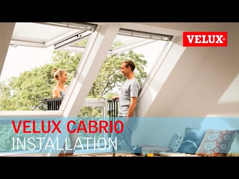 Velux Takfönsterbalkong Cabrio