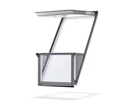 Velux Takfönsterbalkong Cabrio