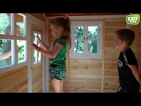 Exit Toys Lekstuga Loft 350 Trä