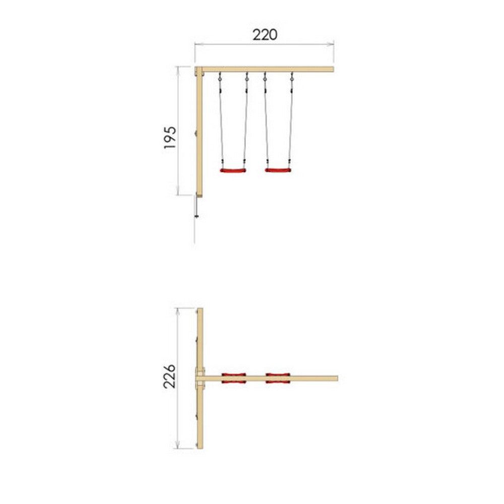 Jungle Gym Gungmodul 200 SKU NSH-804-251 EAN 5705858722276