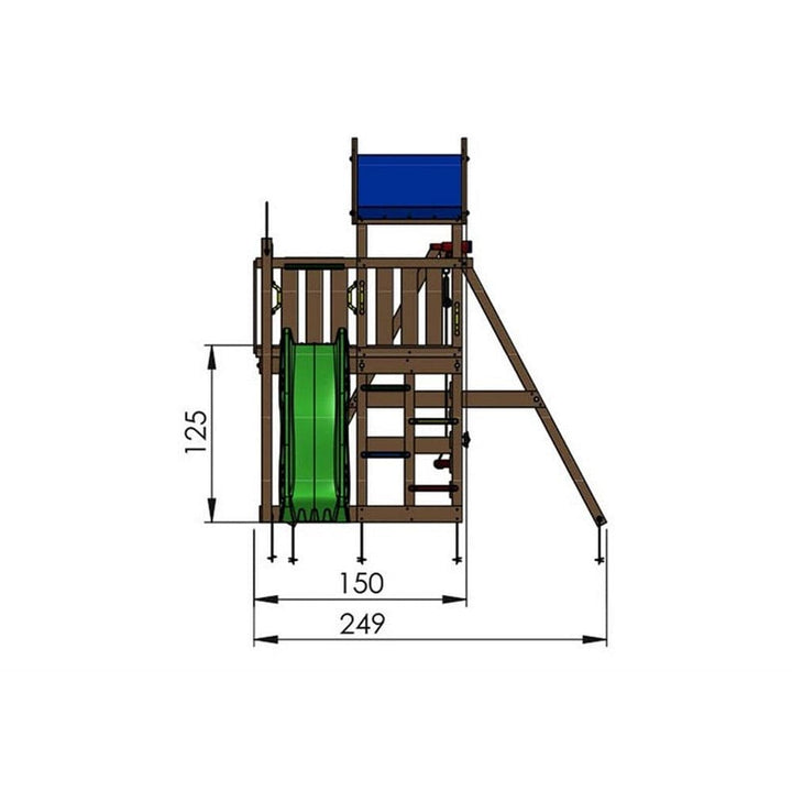 Jungle Gym Gungställning Nomad SKU EAN
