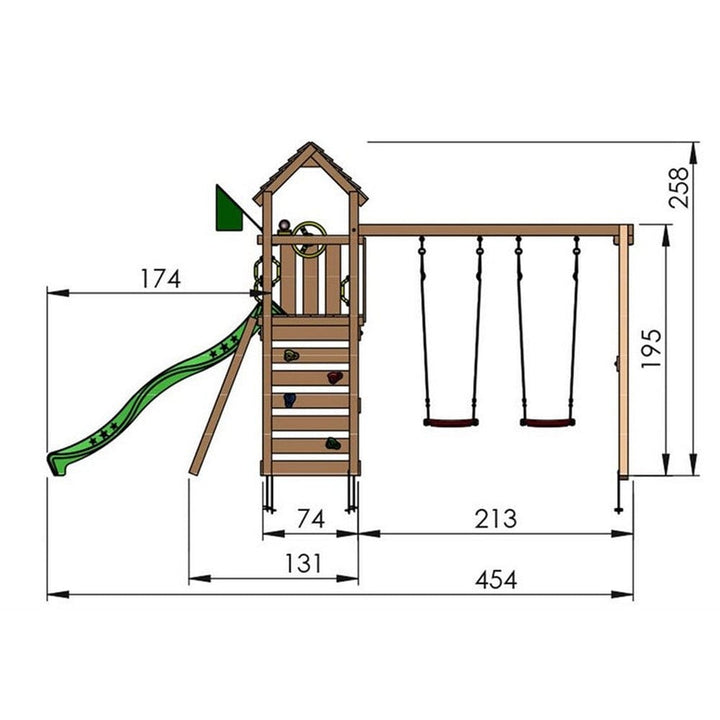 Jungle Gym Gungställning Safari SKU EAN